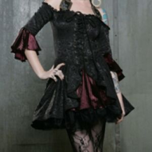 "Give 'em a Good Flogging" Off the Shoulder Halter